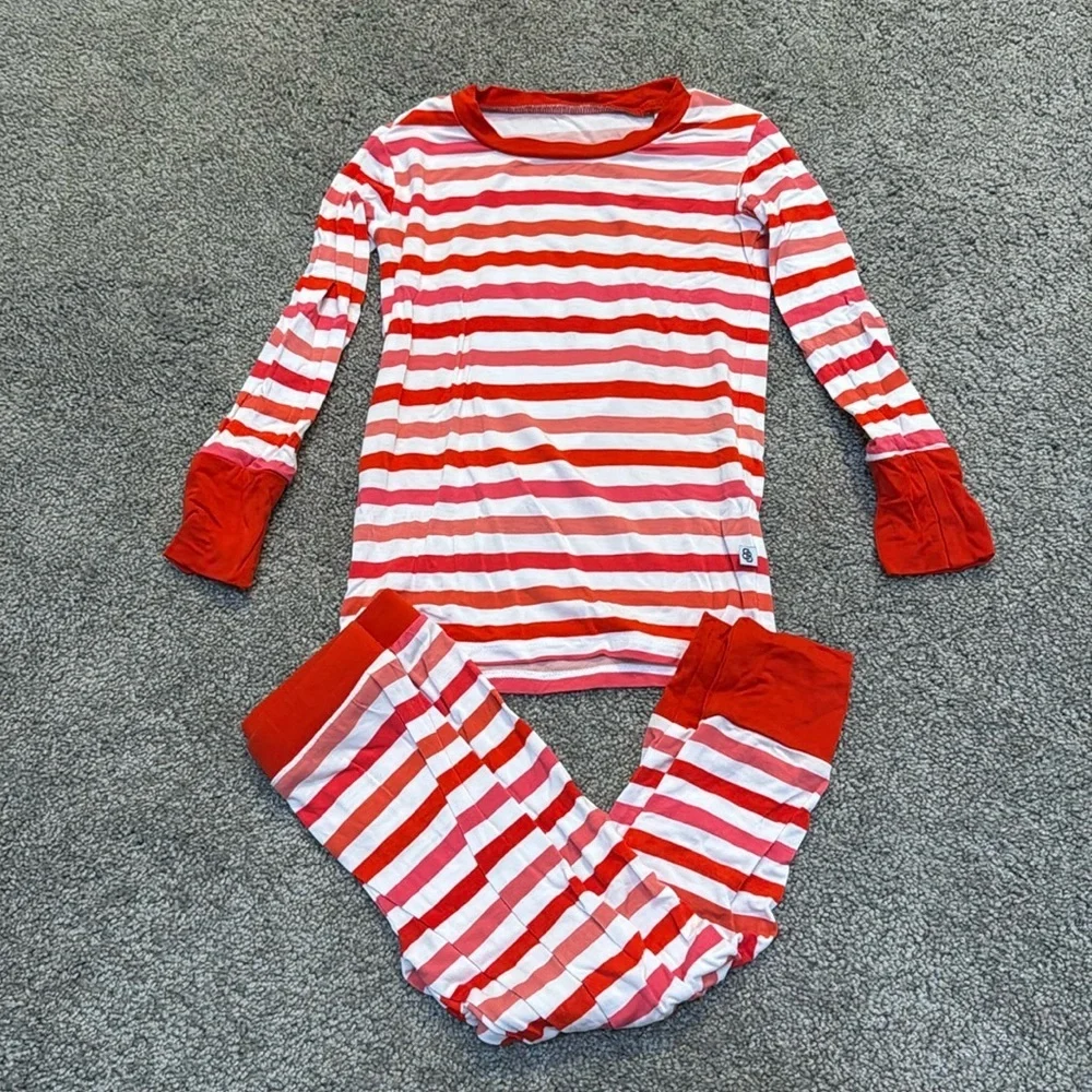 Little Bum Bums (now Bums & Roses) Stripe Pajama